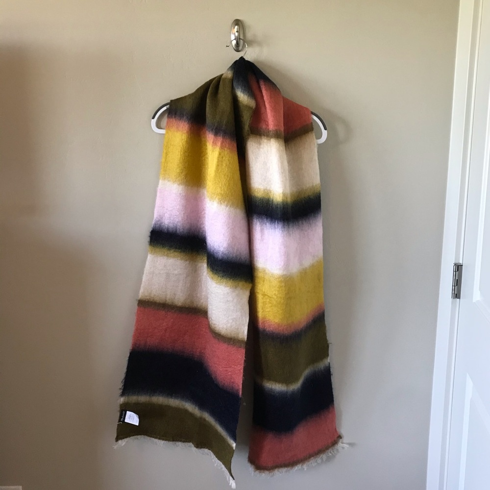 Madewell Striped Wool Scarf